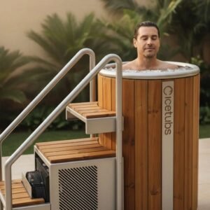 The IceBarrel — Thermowood & Stainless Steel Cold Plunge
